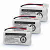 Picture of GEILIENERGY Replacement Battery BT162342 / BT262342 BT166342/BT266342 BT183342/BT283342 Compatible for Cordless Telephones CS6114 CS6419 CS6719 EL52300 CL80111(Pack of 3)