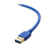 Picture of Cable Matters Long USB 3.0 Cable (USB 3 Cable, USB 3.0 A to B Cable) in Blue 15 ft