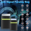 Picture of 5 Pack Faraday Bags EMP Proof,Faraday Bags for Laptops Tablets Phones Car Keys,Faraday Cage with Handle&Reflective Strip,EMP bags for Electronics,Fireproof Waterproof RFID Signal Blocker Faraday Pouch