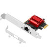 Picture of Vogzone 2.5Gb PCI-E NIC Network Card for Realtek8125B,100MbE/1GbE/2.5GbE Copper Single RJ45 Port,with Realtek RTL8125BG Chip,2.5GbE PCI Express 2.0 X1 Ethernet Adapter Support Windows/Linux/MAC