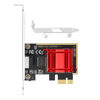 Picture of Vogzone 2.5Gb PCI-E NIC Network Card for Realtek8125B,100MbE/1GbE/2.5GbE Copper Single RJ45 Port,with Realtek RTL8125BG Chip,2.5GbE PCI Express 2.0 X1 Ethernet Adapter Support Windows/Linux/MAC