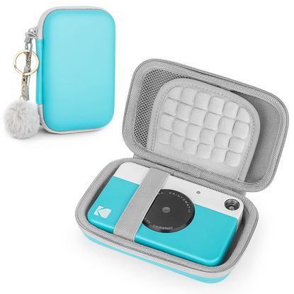 Picture of Yinke Case for Kodak PRINTOMATIC/Smile/Mini 2 HD/Smile Portable Instant Photo Printer, Travel Carry Case Protective Cover (New Blue)