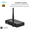 Picture of LE Audio Bluetooth 5.4 Transmitter for TV to Wireless Headphones, Aptx Lossless/Adaptive Audio Bluetooth Adapter with AUX/RCA/Optical/Coaxial Audio Inputs, Plug n Play