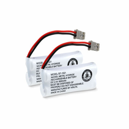 Picture of Kruta BT-1021 BBTG0798001 Compatible with Uniden BT-1021 BT1021 BT-1008 BT-1016 BT-1025 2.4V 800mAh Cordless Handset Phone Rechargeable Replacement Battery