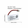 Picture of Kruta BT-1021 BBTG0798001 Compatible with Uniden BT-1021 BT1021 BT-1008 BT-1016 BT-1025 2.4V 800mAh Cordless Handset Phone Rechargeable Replacement Battery