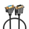 Picture of PNGKNYOCN VGA Extension Cable,15 pin 1080P Full HD VGA Male to Female Monitor Video Cable for Computer PC Monitor Laptop TV Projector and More（0.5M）