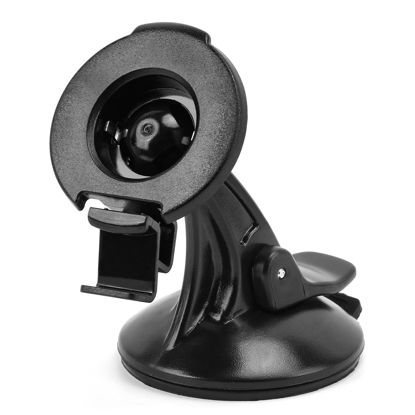 Picture of SoeKoa Garmin Accessories GPS Bracket Cradle Mount with GPS Windshield Mount Holder for Garmin Nuvi, 17mm Swivel Ball Mounting Pattern(1 Bracket and 1 Base)