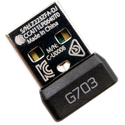 Picture of NoirVogel New USB Dongle Mouse Receiver Adapter Replacement for Logitech G703 Lightspeed Wireless Gaming Mouse