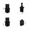 Picture of 10Gtek RJ45 Dust Cover, Anti-Dust Cap for RJ45 Port, Dust Cap - Ethernet/LAN Port Protector/Blocker, Port Protector for Switch/Network Cards/Router/Media Converters, PVC, 50 Pack