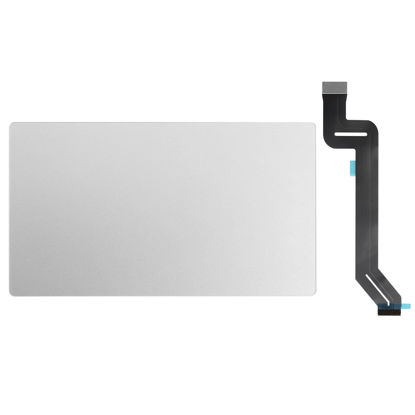 Picture of HAWSON A1990 Trackpad Replacement for MacBook Pro Retina 15" A1990 Trackpad Touchpad with Flex Cable 2018-2019 (Silver)