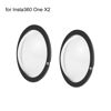 Picture of Puluz Compatible for Insta360 One X2 Sticky Lens Guards PC Protective Cover Cap for Insta 360 One X2 Waterproof 360 Action Camera Accessories
