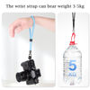 Picture of VOVMOEYA Camera Wrist Strap Rope,Camera Hand Strap Compatible with Fujifilm XT5 XH2S Nikon Z30 Z50 Canon EOS R6 R10 R50 Sony A6700 A6400 A6000 A7C II A7IV DSLR Camera - Blue