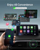 Picture of CNDPSTE Apple CarPlay Wireless Adapter, 2025 Upgraded Mini Bluetooth Car Play Dongle Converts Wired to Wireless CarPlay Adapter, Plug & Play for iPhone iOS 10+ & Cars 2016+, No Latency, USB Type-A
