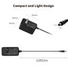 Picture of Tonton 12V 1A 10FT Power Supply Adapter, AC 100-240V to DC 12V 1A Adapter Power Cord Supply 5.5mm x 2.1mm Plug for LED Light Strip, CCTV Camera, DVR, NVR, Router, Printer, Webcam etc [UL & FCC Listed]