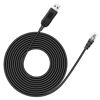 Picture of Hodeoo USB to RJ11 Radar Detector Power Cable,DC5V-12V Power Cable Replacement for Escort, Uniden, Radenso XP, Beltronics & Whistler Radar Detectors (13FT Length)