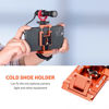 Picture of K&F Concept Aluminum Alloy Quick Release Plate with 1/4 Inch Screw for Camera, Cage, Cellphone etc (Orange)