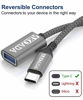 Picture of USB C to USB 3.0 Adapter (10ft),USB Type C Male to USB 3.0 Female OTG Cable Thunderbolt3 to USB Adapter Compatible with iPhone 16 Pro Max/16 Plus/16/15, iPad MacBook Pro/Air 2023, Galaxy S24/S23/S22