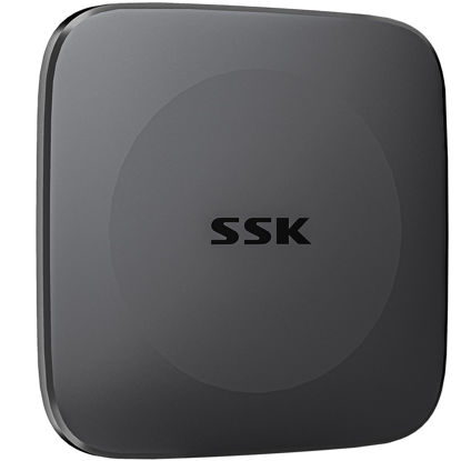 Picture of SSK External Solid State Drives 512GB,Portable Hard Drive up to 550MB/s,SSD External Hard Drive Type C+USB A Fast SSD Drive USB3.2 GEN2 External Storage for iPhone 15/Android/Windows/Tablet/Mac/Xbox