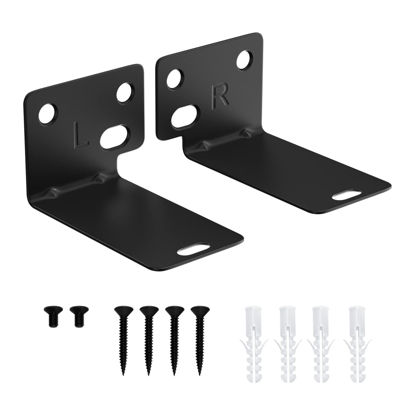 Picture of Soundbar Wall Mount for Bose WB-300 SoundTouch 300 Soundbar 300/500/550/600/700/900/950 Smart Ultra Soundbar Mount, Sound Bar Mount for Bose Soundbar Mounting Bracket Under TV with Hardware Kit
