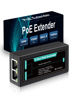 Picture of 1 in 2 Out Gigabit PoE Extender, NICGIGA 2 Port PoE Repeater 100 Meters(328 ft),IEEE 802.3af/at Power Over Ethernet PoE Splitter to 2 PoE Devices Like IP Cameras, IP Phone, Wireless AP