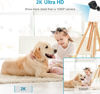 Picture of Smart Camera Wireless Cam WiFi Cam Home Security Camera, 1080P HD Indoor Camera Home Security Camera,Night Vision,Built-in Battery, App Control, iOS and Andriod Cam Nanny Camera Pet Cams Dog Camera