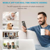 Picture of Smart Camera Wireless Cam WiFi Cam Home Security Camera, 1080P HD Indoor Camera Home Security Camera,Night Vision,Built-in Battery, App Control, iOS and Andriod Cam Nanny Camera Pet Cams Dog Camera