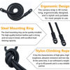 Picture of Hargedis Camera Shoulder Strap Climbing Rope Camera Neck Strap for Mirrorless and DSLR Cameras, with Lens Cap Keeper (Black)