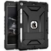 Picture of TIMISM iPad 9th Generation Case, iPad 8th/7th Generation Case, iPad 10.2 2021/2020/2019 Case with Kickstand, Heavy Duty Shockproof Hard Hybrid Three Layer Protective Cover, Black