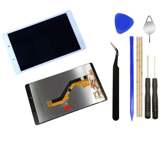 Picture of Eaglewireless Full LCD Display Touch Screen Digitizer Assembly Replacement for Samsung Galaxy Tab A 8.0 Wi-Fi 2019 SM-T290 T290-White