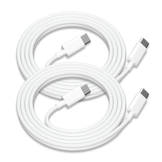 Picture of 2Pack for Apple USB C to USB C Charging Cable 3ft 60W,Type C to Type C Fast Charger Cord,for iPhone 15/16,15/16 Pro,15/16 Plus,15/16 Pro Max,for MacBook Pro/Air,for iPad Air 4/5,Mini 6/Pro12.9in/11in