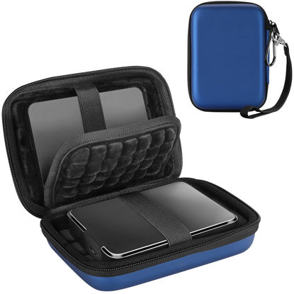 Picture of ProCase Hard Drive Case 2.5 Inch for Elements WD My Passport Canvio Basics Seagate Backup Plus Slim Expansion 1TB 2TB 3TB 4TB, Portable External Hard Drive Carrying Case -Navy