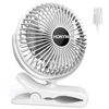 Picture of HONYIN USB Clip on Fan, 720° Rotation Small Desk & Clip Fan, Personal Cooling Fan with Sturdy Clamp, 3 Speeds, Quiet Little Fan by USB Plug In, for Bedroom Office Desktop Treadmill