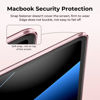 Picture of EooCoo Case Compatible with MacBook Air 13 inch 2024-2022 Release M3 M2 A3113 A2681, Glitter Hard Shell&Keyboard Skin Cover&Screen Protector for Mac Air 13.6 inch Case, Sparkly Baby Pink