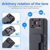 Picture of 1080P HD Body Worn Camera, Wearable Body Camera Loop Recording Body Camera Support Time Stamp with Night Vision, Back Clip for Traveling, Driver, Delivery Man, Lecture Recording, Serving Jobs