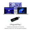 Picture of USB 3.0 SD Card Reader for PC, Laptop, Mac, Windows, Linux, Chrome, SDXC, SDHC, SD, MMC, RS-MMC, Micro SDXC Micro SD, Micro SDHC Card and UHS-I Cards - No SD Card Included. (USB 3.0 SD -Black2)
