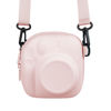 Picture of Kuprusar Camera Protective Case for Instax Mini Camera, Hard Carrying Case EVA Storage Protective Bag with Shoulder Strap for Fuji Mini 99/90/40/EVO/12/11/10/9/8/7+ Instant Camera, Pink