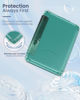 Picture of MoKo Case for All-New 7" Kindle Paperwhite 12th Gen 2024&Kindle Colorsoft Signature Edition 2024, Ultra Clear Soft Flexible Transparent TPU Back Cover Light Shell with Auto Wake/Sleep, Green Forest