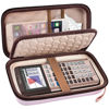 Picture of PAIYULE Graphing Calculators Case for Texas Instruments TI-84 Plus/TI-83 Plus CE Color Calculator, Storage Holder for TI-89/for Casio fx-9750GIII for TI-30XS for Cables, Pens, Pencil -Pink(Box Only)