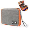 Picture of Luxtude Electronic Organizer Travel Case Large, Cord Organizer Travel, Large Cable Organizer Bag, Tech Bag for Cable Storage/Cord Storage/iPad Pro(up to 11")/Wall Charger/Electronic Accessories