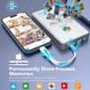 Picture of iDiskk 4TB App-le Certified External Hard Drive for iPhone iPad (iPhone 15/14/13/12/11/X) Android Mobile,MacBook and Windows PC, Photo Storage Photo Stick Drive to Bacukp Photos/Videos,Files