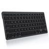 Picture of OMOTON Bluetooth Keyboard for Mac, Compact Wireless Keyboard Compatible with MacBook Pro/Air, iMac, iMac Pro, Mac Mini, Mac Pro Laptop and PC, Dark Black