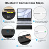 Picture of OMOTON Bluetooth Keyboard for Mac, Compact Wireless Keyboard Compatible with MacBook Pro/Air, iMac, iMac Pro, Mac Mini, Mac Pro Laptop and PC, Dark Black