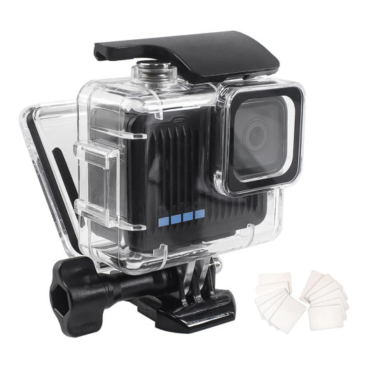 Picture of FitStill 148FT/45M Underwater Waterproof Diving Housing Compatible for Go Pro Hero,Protective Dive Case Shell with Mount Hero 4K Accessories Kit