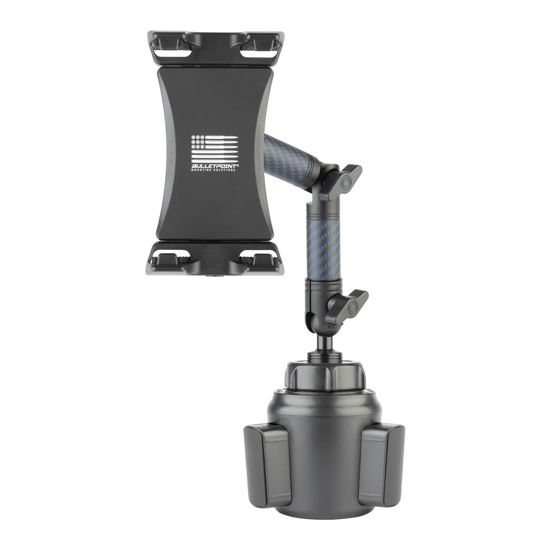 Picture of Bulletpoint Cup Holder Tablet Mount with Adjustable Mounting Arm and Articulating Joint