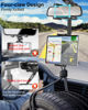 Picture of Kolasels Car Rear View Mirror Tablet Holder Mount [4 Claws Anti-Shake Design] 360° Rotatable Retractable Rear View Mirror Phone Holder for Car, Rearview Mirror Tablet Holder for 4-13" iPad Pro Air