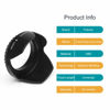Picture of 49mm Lens Hood,Universal Tulip Flower Lens Hood Sun Shade with Centre Pinch Lens Cap for Canon Nikon Sony Pentax Olympus Fuji Camera