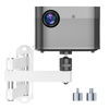 Picture of suptek Foldable Projector Wall Mount Universal Adjustable Wall Projector Mount 1/4" M4 M6 Screw Size, White, MA1330YTW