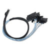 Picture of Sonilco Maximum Performance Cable Mini SAS 36P SFF-8087 to SFF-8482 HDD SATA Power Cord (2 Cables, 0.5 M / 1.6 Feet)