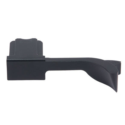 Picture of Haoge THB-LB Metal Hot Shoe Thumb Up Rest Thumbs Up Hand Grip for Leica Q Q-P QP Typ116 Typ 116 Camera Black