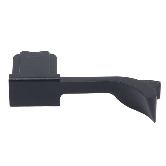 Picture of Haoge THB-LB Metal Hot Shoe Thumb Up Rest Thumbs Up Hand Grip for Leica Q Q-P QP Typ116 Typ 116 Camera Black